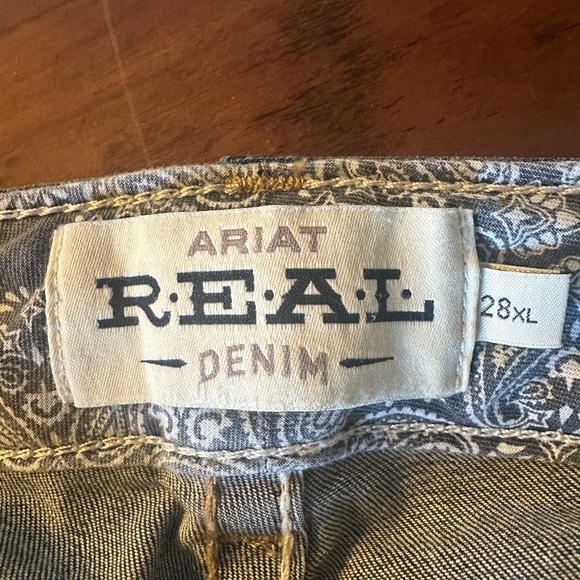 Ariat REAL 28XL Mid Rise boot￼
color:rainstorm 
Pocket pattern: whipstitch - Picture 3 of 6